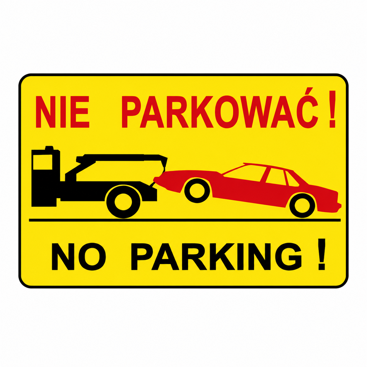 tablica nie parkować