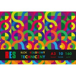 blok techniczny a3 kolorowy