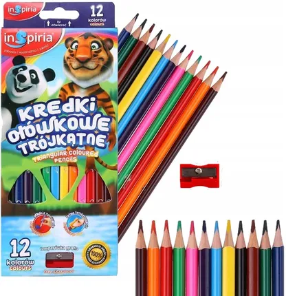 kredki ołówkowe inspiria