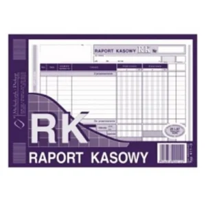 druk rk - raport kasowy