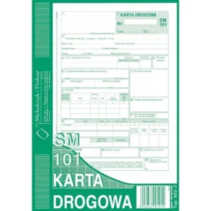 karta drogowa sm/101