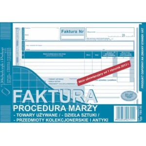 faktura procedura marży a5