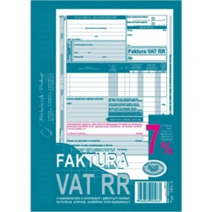 faktura vat rr 185-3