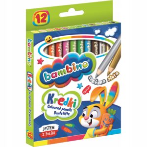 bambino kredki ołówkowe