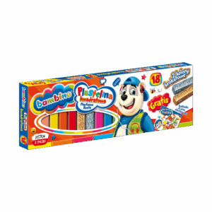 plastelina 18 kol. bambino