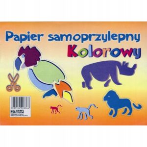 papier samoprzylepny kolorowy